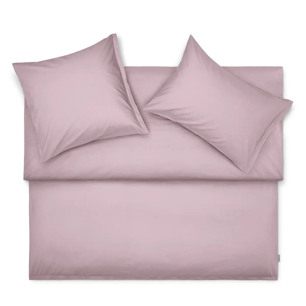 Schlossberg Ben Perkal Cozy mauve 135x200cm mit 80x80cm