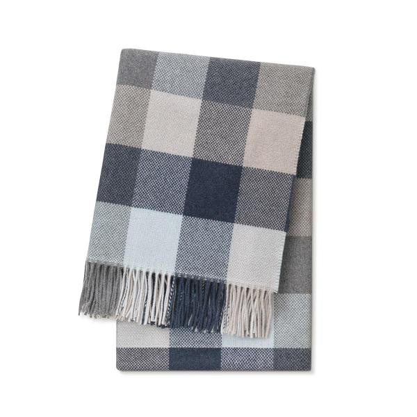 Schlossberg Plaid Anais 130x200cm blue