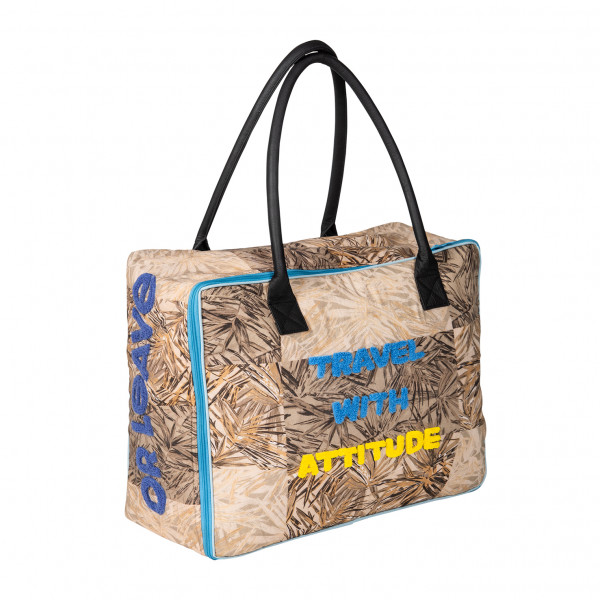 Travel Bag Tropical 50x20x40cm mit Reißverschluss
