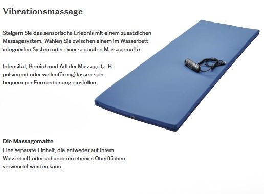 AKVA Massagematte überall einsetzbar, kein Einbau